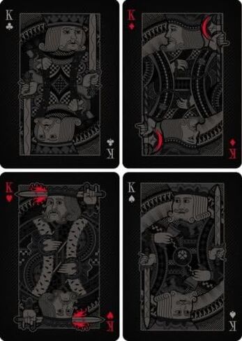 Bicycle Double Black Playing Cards Deck by Gamblers Warehouse in Saudi Arabia