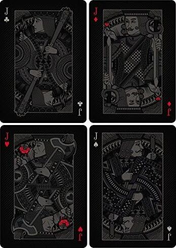 Bicycle Double Black Playing Cards Deck by Gamblers Warehouse in Saudi Arabia