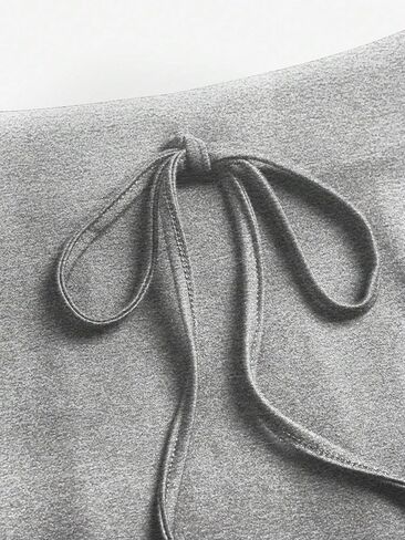 تنورة طويلة للنساء من Avanova بربطة أمامية واسعة على شكل حرف A، تنانير طويلة متأرجحة عالية الخصر in Kuwait