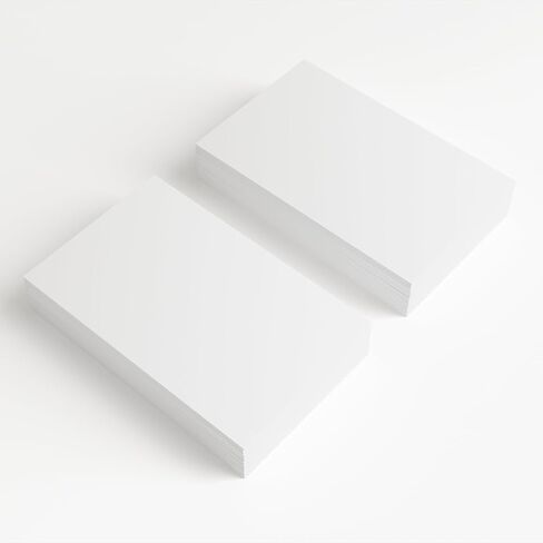 100 Sheets blank cardstock 2 x 3.5 In Heavy Weight business Card Stock in Kuwait