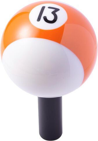 Pool Ball Billiard Stick Shift Knob Universal Gear Shifter Knobs for Car SUV Bus Truck (Orange 13) in Kuwait