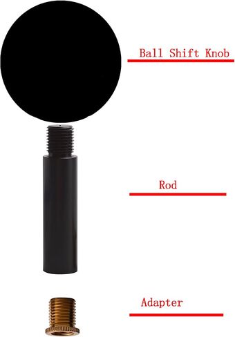 Pool Ball Billiard Stick Shift Knob Universal Gear Shifter Knobs for Car SUV Bus Truck (Orange 13) in Kuwait