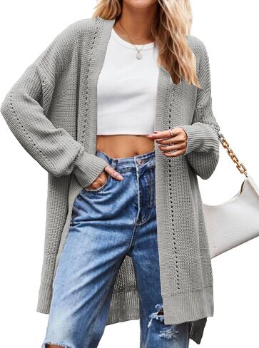 Spicy Sandia Women's Oversized Chunky Knit Cardigan Sweaters with Pockets for Fall Winter in Saudi Arabia