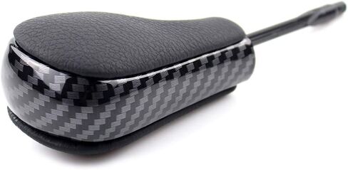 Gear Shift Knob Leather Shift Lever Automatic for BMW E36 (1997-1999) E38 E39 E46 Z4 Z3 E53 X5 X3 E60 (Black) in Kuwait