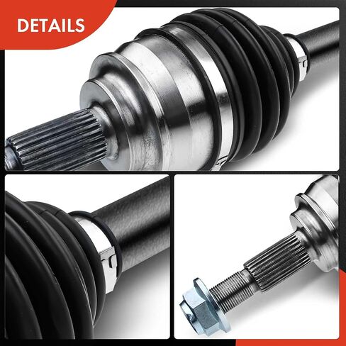 A-Premium CV Axle Shaft Assembly Compatible with Scion iA 2016 Base & Toyota Yaris iA 2017 Base, L4 1.5L, Front Right Passenger Side, Replace# 43410WB003 in Saudi Arabia