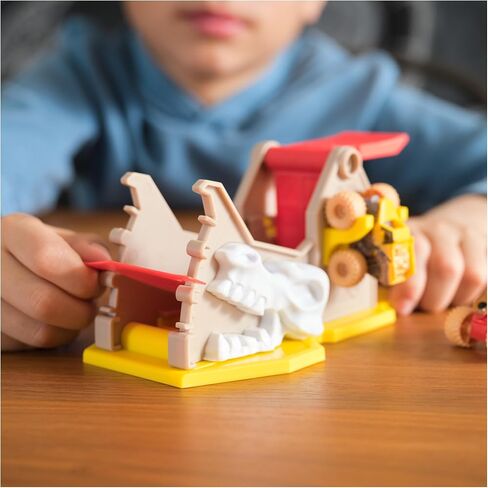 Monster Jam Mini Jams, Earthshaker Boneyard Blaster Mega Frenzy Playset with 2 Minis Monster Truck, Kids Toys for Ages 3 and Up in Saudi Arabia