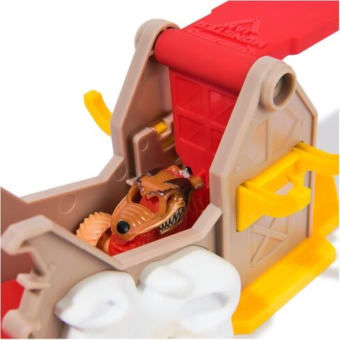 Monster Jam Mini Jams, Earthshaker Boneyard Blaster Mega Frenzy Playset with 2 Minis Monster Truck, Kids Toys for Ages 3 and Up in Saudi Arabia