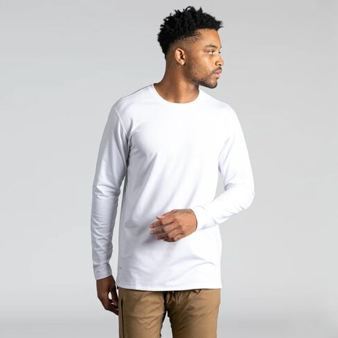 Split Hem Long Sleeve Men's Shirt in Kuwait