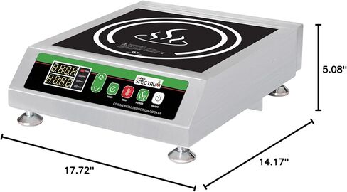 Winco EIC-400E 120V 4-3/4' x 10-1/4' Induction Cooker in Saudi Arabia