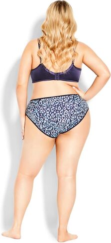 AVENUE Women's Plus Size Brief Micro Hc PRT in Saudi Arabia