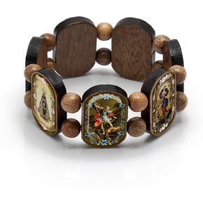 Intercession™ Stretch Bracelet - Made in Brazil (Walnut - 7 in)