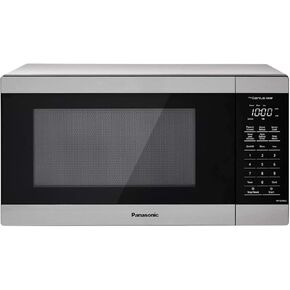 Panasonic NN-SD67LS 1100W with Genius Sensor Cook and Auto Defrost Countertop Microwave Oven, 1.3 cu ft, Stainless Steel