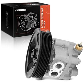 A-Premium Power Steering Pump, with Pulley, Compatible with Suzuki SX4 2010 2011 2012 2013, 2.0L, Replace # 4911054L00