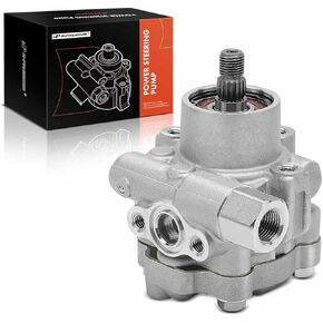 A-Premium Power Steering Pump, Compatible with Nissan Frontier 2005-2019 & Suzuki Equator 2009-2012, 2.5L, Replace # 491109BA0A