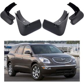 Car Mudguard Fender Mud Flaps Splash Guards Compatible with Buick Enclave 2008-2017 09 10 11 12 13 14 15 16