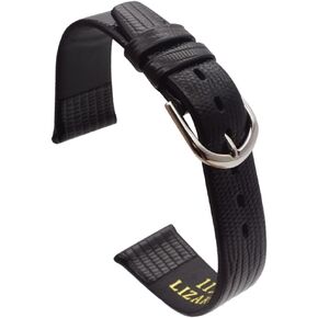 سحلية الحبوب حزام ساعة اليد الأسود والبني العجل جلد طبيعي 12 مللي متر 14 مللي متر 16 مللي متر 18 مللي متر 19 مللي متر 20 مللي متر 21 مللي متر حزام الساعات رقيقة لينة حزام (استيك) ساعة للمرأة أو الرجل in Kuwait