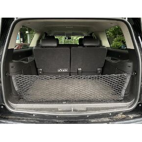 Envelope Style Trunk Cargo Net for Cadillac Escalade Base Luxury Platinum Edition Premium 2010-2014