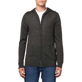 AllSaints Men's Mode Merino Zip Hoody