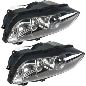 GENRICS Motorcycle Front Headlight Housing Assembly Replacement for Yamaha YZF R1 2004 2005 2006