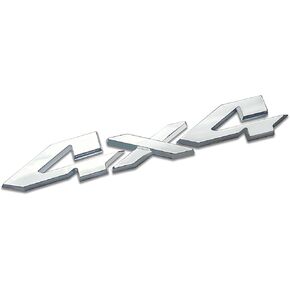 4x4 Letter Logo Emblem, Rear Tailgate Badge Fits RAM 1500 2500 3500 2019 2020 2021 2022 2023 2024 (Matte Black)