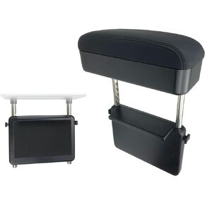 Arm Rest for Car,Car armrest Car arm Rest,Seat Gap Storage Box,Car Seat Gap Filler Organizer,Forearm Wrist Support Adjustable Armrest,Car Central Liftable Armres Storage Organizer Box Black
