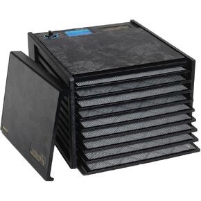 ماكينة تجفيف الطعام الكهربائية Excalibur 2900ECB مع منظم حرارة قابل للتعديل، تحكم دقيق في درجة الحرارة وتجفيف سريع، 400 واط، 9 صواني، أسود in Kuwait