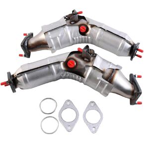 Front Catalytic Converters Infiniti G37 3.7L 2008 2009 2010 2011 2012 2013 Both Sides 12H5485 12H5484 (LH+RH)