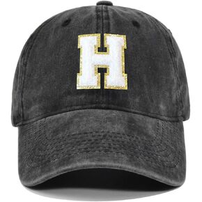 Initial Baseball Hat, Monogrammed Gifts for Women, Initial Gifts Birthday Gifts for Women