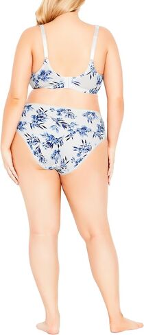 AVENUE Women's Plus Size Brief Micro Hc PRT in Saudi Arabia