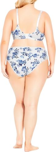AVENUE Women's Plus Size Brief Micro Hc PRT in Saudi Arabia