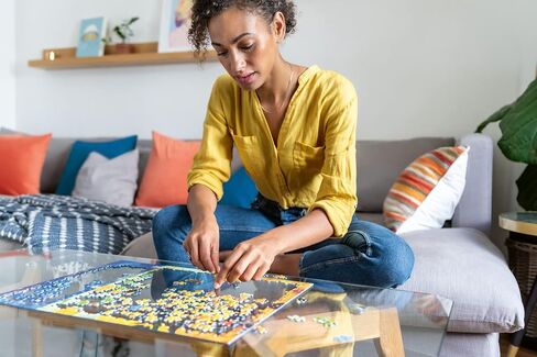 لحظة لغز Ravensburger: أحجية الصور المقطوعة المكونة من 200 قطعة من شريط مختلط للبالغين - 12962 - كل قطعة فريدة من نوعها، تقنية Softclick تعني أن القطع تتناسب معًا بشكل مثالي in Saudi Arabia