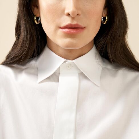 Skagen Women's Minimalist Silver, Rose Gold or Gold Tone Stainless Steel Drop Earrings in Kuwait