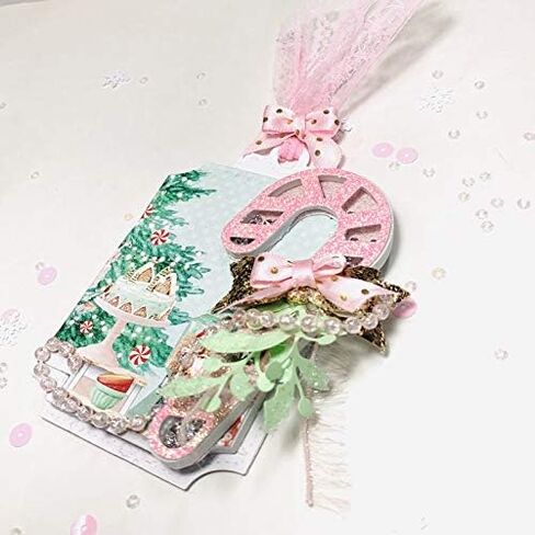 ZFPARTY قصب الحلوى شاكر المعادن قطع يموت الإستنسل DIY بها بنفسك سكرابوكينغ النقش الزخرفية DIY بها بنفسك ورقة بطاقات in Kuwait