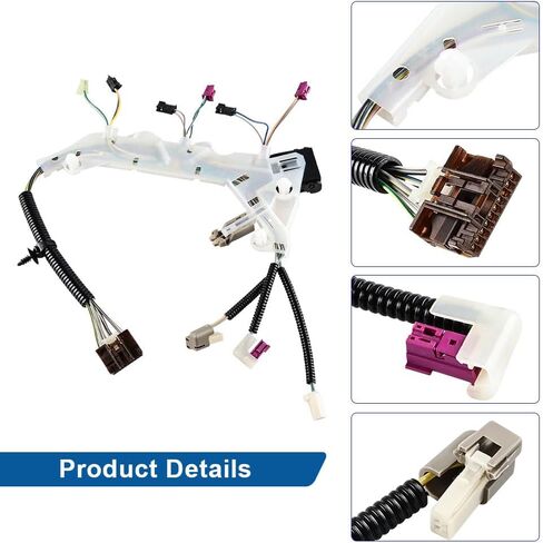 Automatic Transmission Wiring Harness Compatible with Chevy Silverado Colorado Camaro Tahoe, Compatible with GMC Sierra Yukon Canyon and Cadillac Escalade, Replacement for 24046895, 24298757 in Saudi Arabia