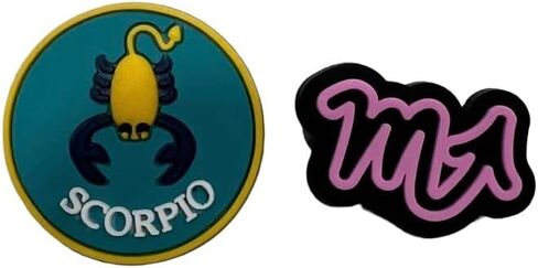 Shoe Charms for Crocs Zodiac Constellation Astrology in Saudi Arabia