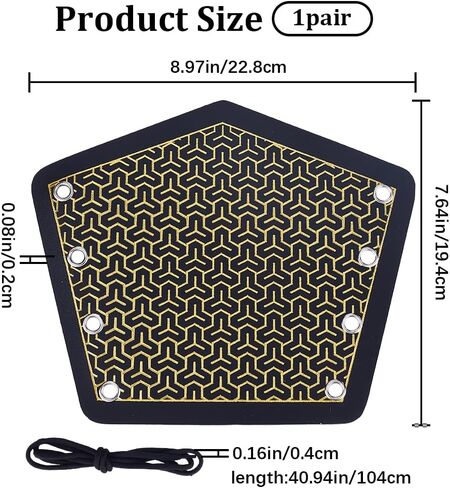 GORGECRAFT 2PCS Leather Arm Guards Medieval Leather Gauntlets Wristband Black Gold Mountain Pattern Armour Bracers Retro Gothic Leather Cosplay Bracer Adjustable Arm Armor Cuff for LARP Costume in Saudi Arabia