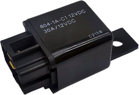 مرحل متعدد الأغراض 804-1A-C1 12VDC 30A 4Pins للتحكم في تكييف الهواء والتحكم في مصباح الرأس in Kuwait
