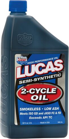 Lucas Oil 10115 Semi-Synthetic 2-Cycle Motor Oil - 1 Gallon in Saudi Arabia