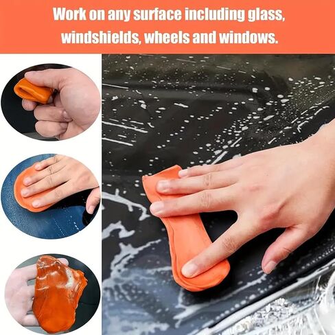 IPELY 4 Pack 100g Car Clay Bar Auto Detailing Magic Clay Bar Cleaner for Car Wash Car Detailing Clean in Saudi Arabia