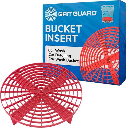 Grit Guard Blue, Scratch Prevention Bucket Tool, Fits Most 3.5 to 7 Gallon Buckets, Made in The USA in Kuwait