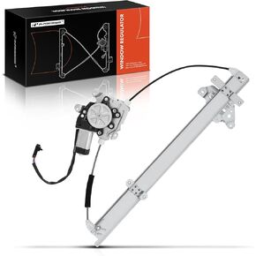 A-Premium Electric Power Window Regulator with Motor Compatible with Infiniti QX4 1997-2000 & Nissan Pathfinder 1996-2000, fits 2-Pin Only, Front Left Driver Side, Replace#80721-0W210, 80731-0W265