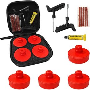 Lifting Jack Pad for Tesla Model 3/Y/S/X (2013-2024), 4 Pack Upgraded Polyurethane Jack Lift Pad Adapter with Storage Case, Car Tire Tools and Battery & Chassis Protector Accessories in Saudi Arabia