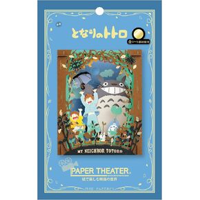 Ensky My Neighbor Totoro PT-132 Dondori Dance, Approx. H 3.9 x W 3.1 x D 1.7 inches (100 x 80 x 42 mm), Paper