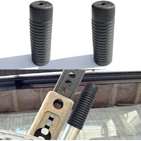 Black Rubber Handle Grip for Floor Jacks, 1 1/4 Inch Utility Jack Handle Replacement Cover for High Lift Jacks/Off Road Jacks/Farm Jacks