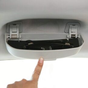 Car Glasses Sunglasses Sun Glass Holder Case Storage Box for Jeep Renegade 2014 2015 2016 2017 2018 2019