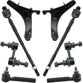 TRQ Front Steering & Suspension Kit Compatible with 2006-2007 Subaru B9 Tribeca 2008-14 Tribeca