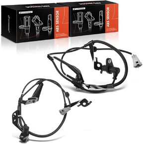 A-Premium ABS Wheel Speed Sensor Compatible with Toyota Models - RAV4 2001 2002 2003 2004 2005, Sport Utility - Front Driver and Passenger Side, 2-PC Set, Replace# 89543-42040, 89542-42040
