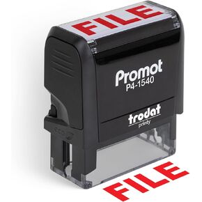 Promot File - Self Inking Rubber Stamp - Ink Stamps