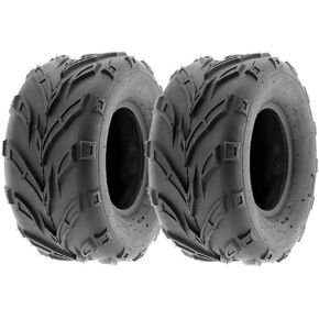 MMG Set of 2 ATV Tubeless Tires 145/70-6 (14.5x7x6) P133, Front or Rear, Compatibles with Red Cat, SUNL, Suzuki, Vento, Small ATV with 6 inches Rims