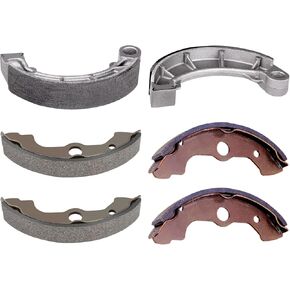ECCPP Brake Shoes Fits for Honda Rancher 350 Rancher 400 Foreman 400 Foreman 450 1995-2007, EBC347 351 Front and Rear Brake Shoes